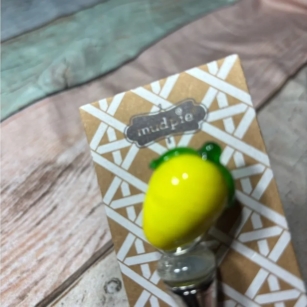 New Mud Pie Lemon Glass Fruit Spreader